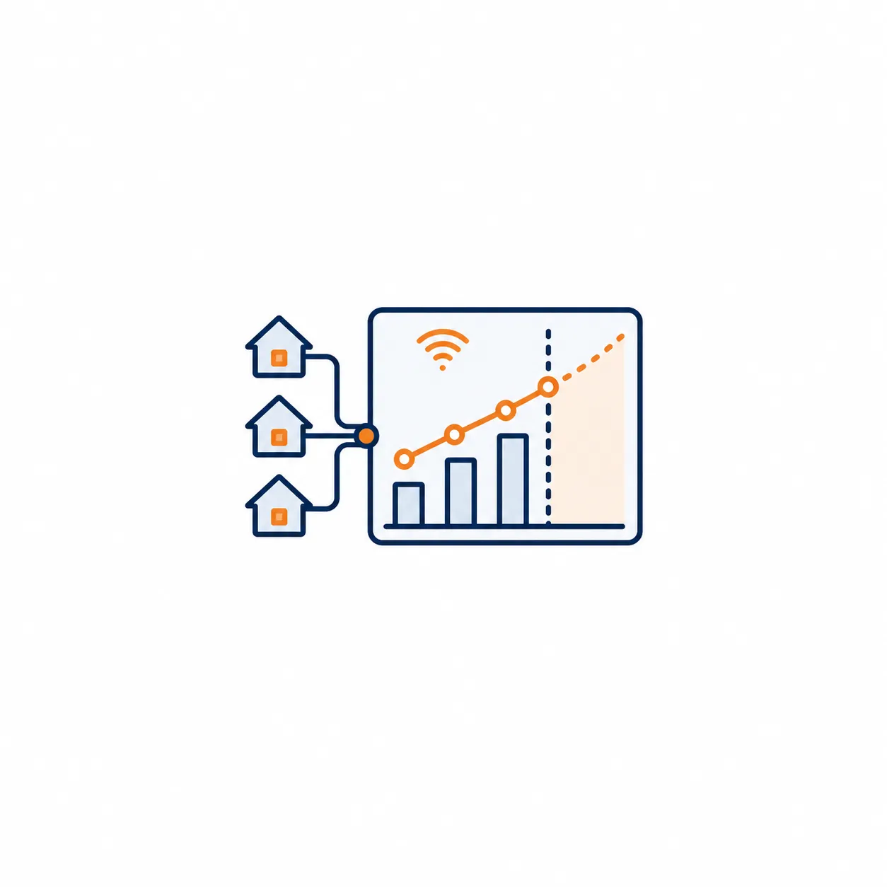 Diagram of demand-response forecasting